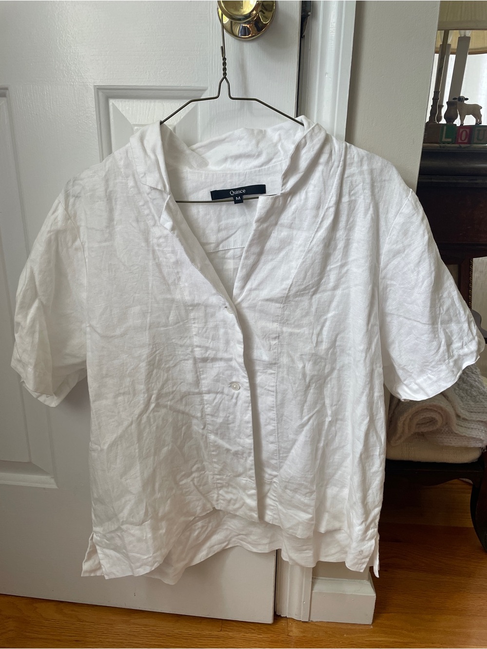 Quince 100% European Linen Short Sleeve Shirt